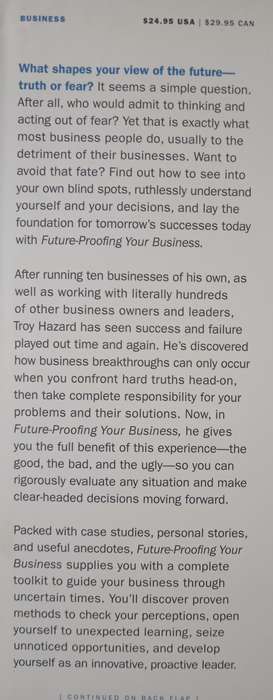 Future-Proofing Your Business by Troy Hazard
