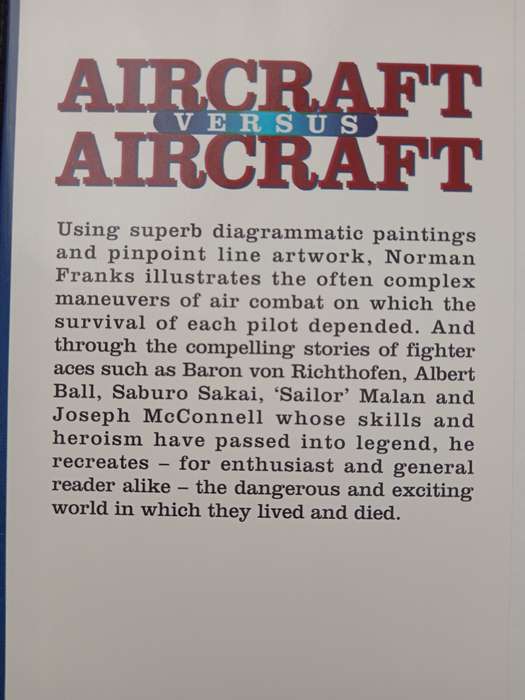 Aircraft versus Aircraft by Norman Franks