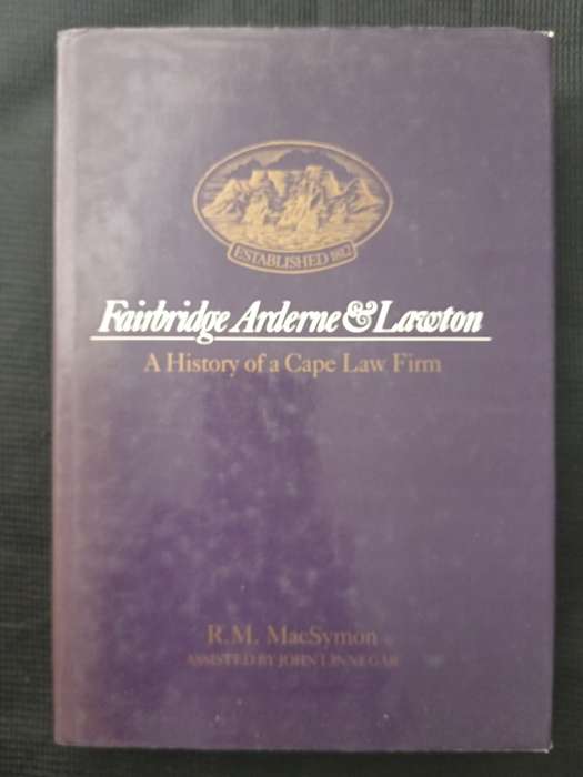 Fairbridge Arderne & Lawton by R M MacSymon