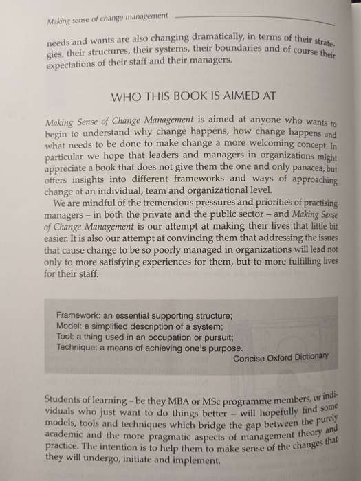 Making Sense of Change Management by Esther Cameron & Mike Green