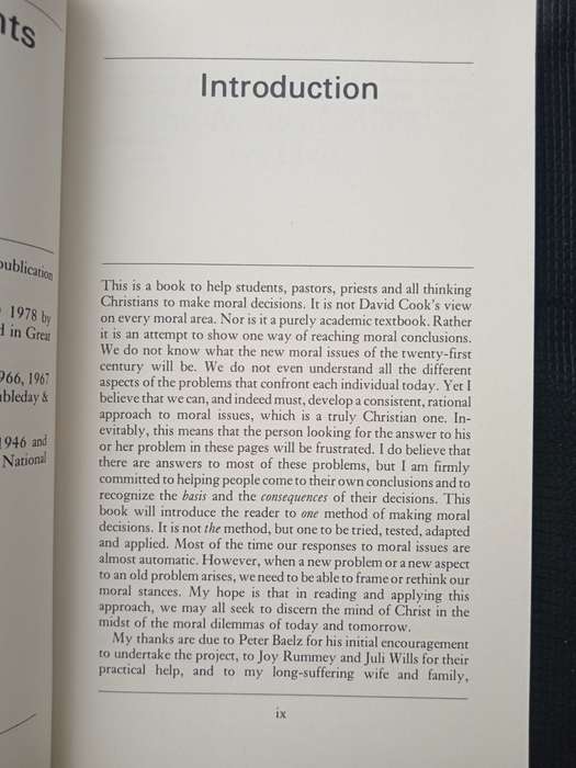 The Moral Maze by David Cook
