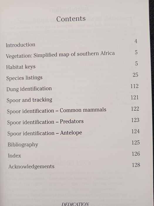 The photoguide of Mammals of Southern Africa by Burger Cillié