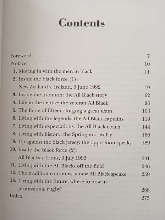 Inside the All Blacks by Robin McConnell Forward by Colin Meads