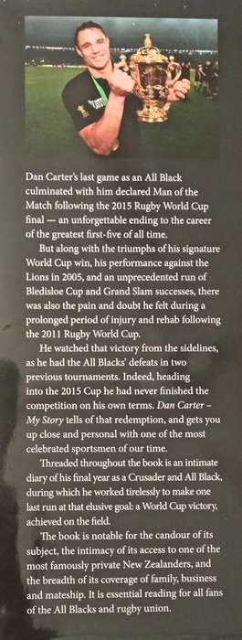 Dan Carter My Story with Duncan Grieve