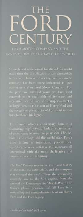 The Ford Century by Russ Banham Foreword by Paul Newman