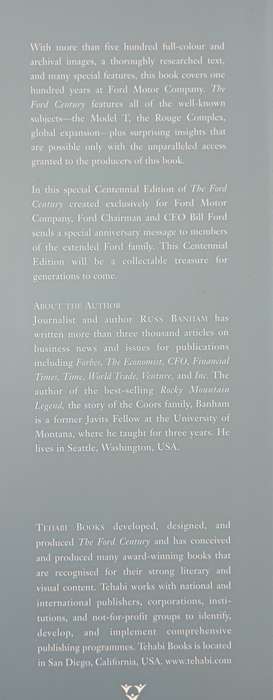 The Ford Century by Russ Banham Foreword by Paul Newman