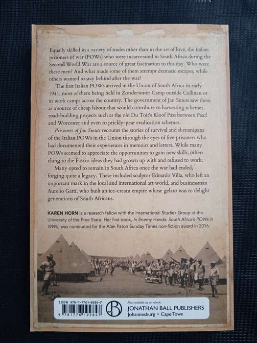 Prisoners of Jan Smuts by Karen Horn