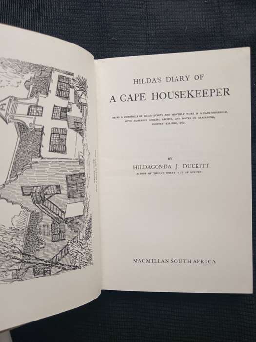 Hikda's Diary of A Cape Housekeeper by Hildagonda J Duckitt