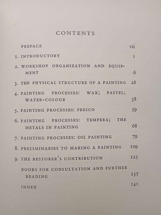The Painter's Workshop by W G Constable
