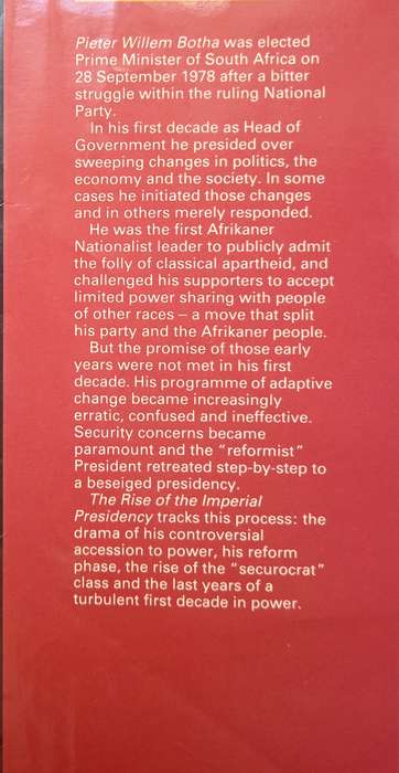 The Imperial Presidency by Brian Pottinger