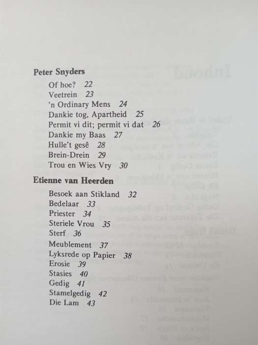Brekfis met Vier by André le Roux du Toit, Daniel Hugo, Peter Snyder, Etienne van Heerden