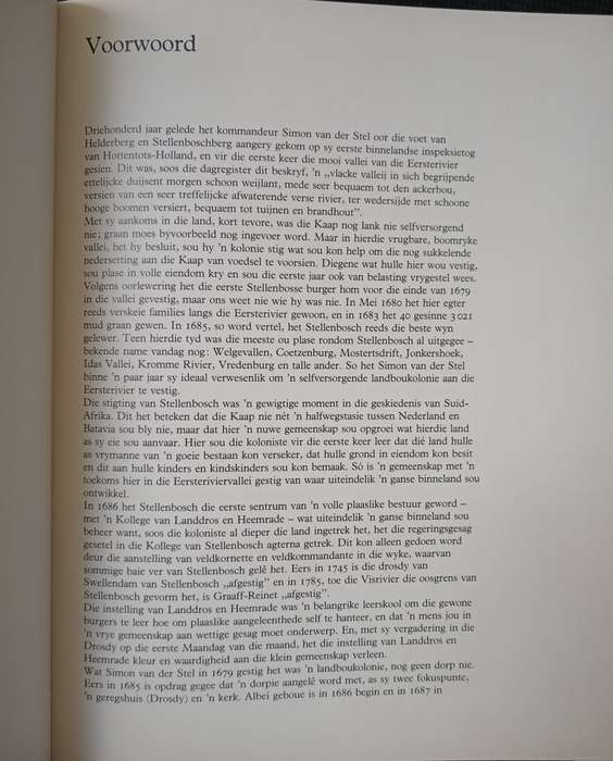 Ontdek Historiese Stellenbosch by Christo S Botha & Hans Fransen