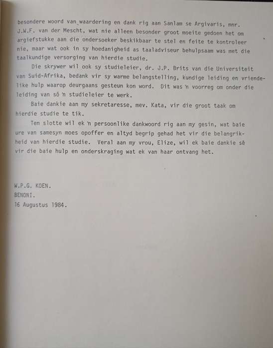 Sanlam se Eerste Vyf Jaar 1918-1923 by W P G Koen