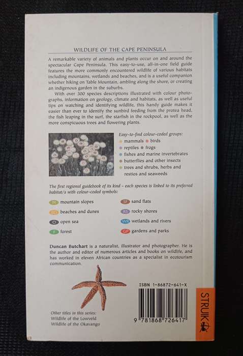 Wildlife of the Cape Peninsula by Duncan Butchart