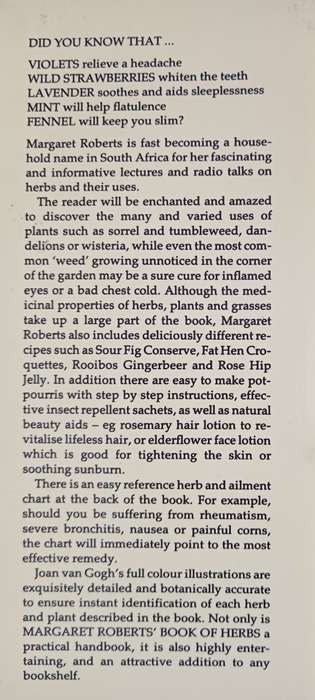 Margaret Roberts Book of Herbs