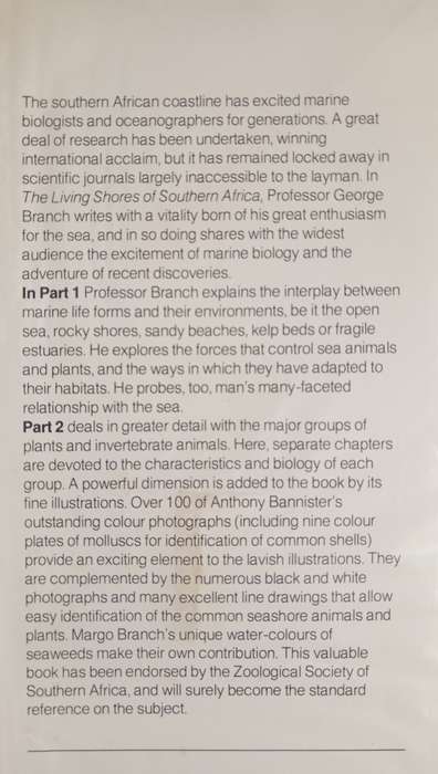 The Living Shores of Southern Africa by George & Margo Branch