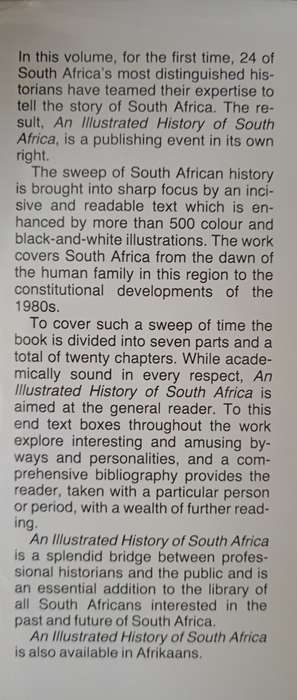 An Illustrated History of South Africa by GeneralEditor Trewhella Cameron & AdvisoryEditor SB Spies
