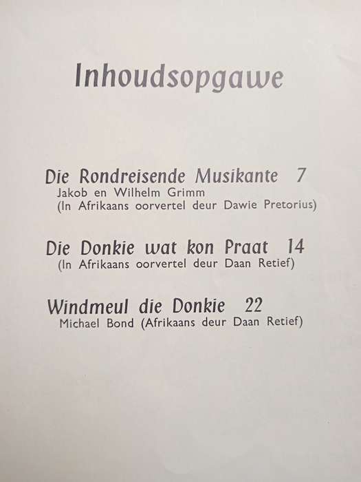 My Donkiestorieboek a Collection of Donkey stories for children