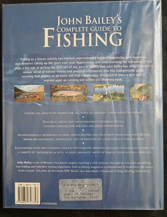 Complete Guide to Fishing by John Bailey Forward by Chris Tarrant