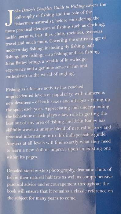 Complete Guide to Fishing by John Bailey Forward by Chris Tarrant