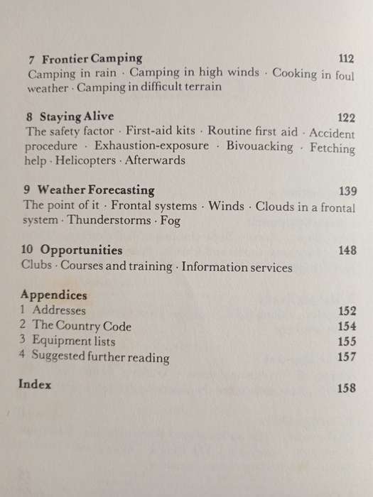 The Outdoor Survival Handbook For campers hikers & backpackers by David Platten