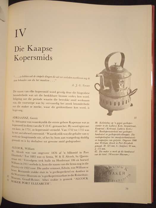 Die Kaapse Kopersmid by Marius Le Roux
