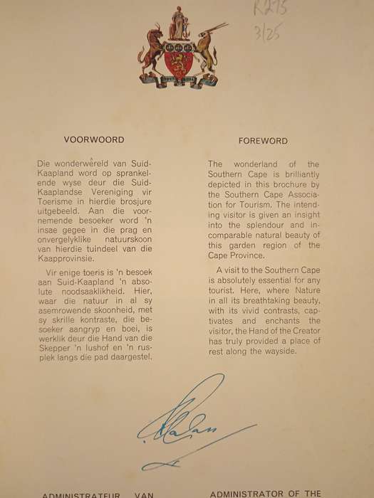 Suid Kaapland Southern Cape by Arthur English
