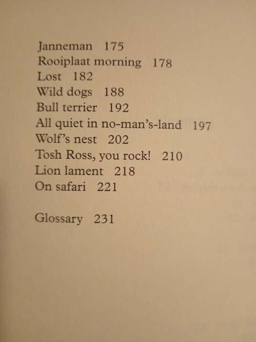 Bushveld, Desert & Dogs A Game Ranger's Life by Christiaan Bakkes
