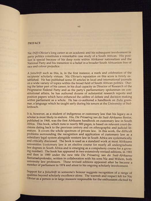 South African Perspectives Essays in Honour of Nic Olivier Edited by Pierre Hugo