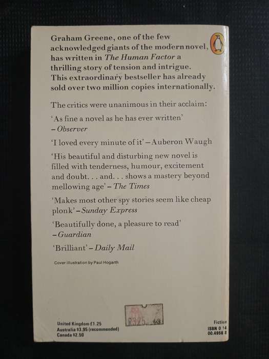 The Human Factor by Graham Greene
