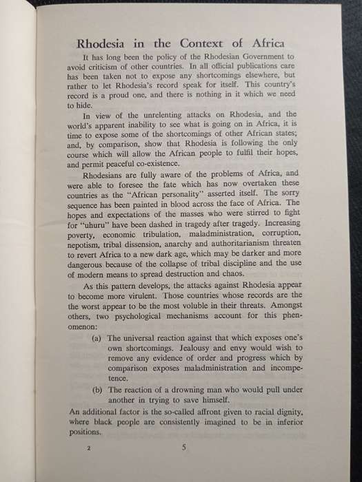 Rhodesia in the Context of Africa
