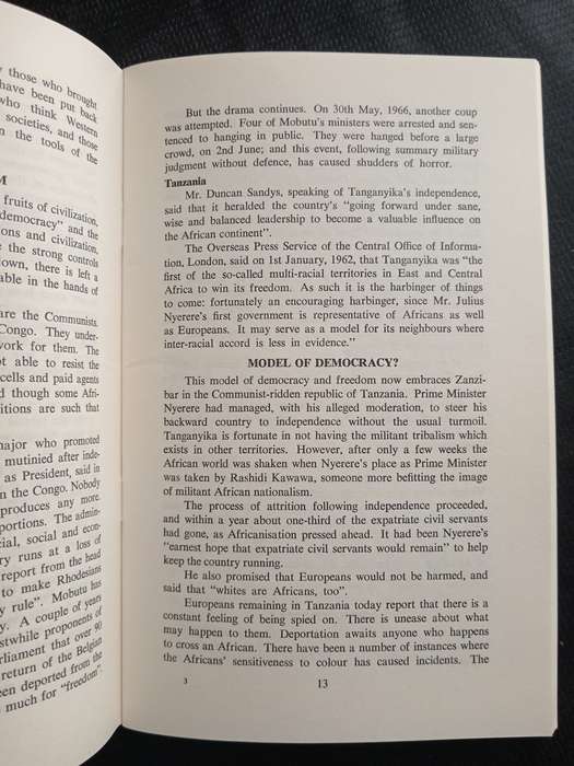 Rhodesia in the Context of Africa