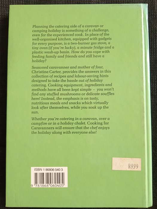 Cooking for Caravanners by Christine Carter