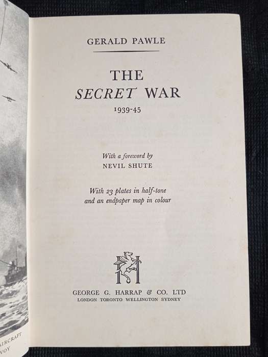 The Secret War 1939-45 by Gerald Pawle with a Foreword by Nevil Shute