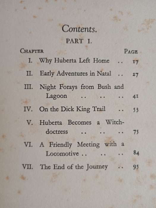 Huberta Goes South by Hedley A Chilvers