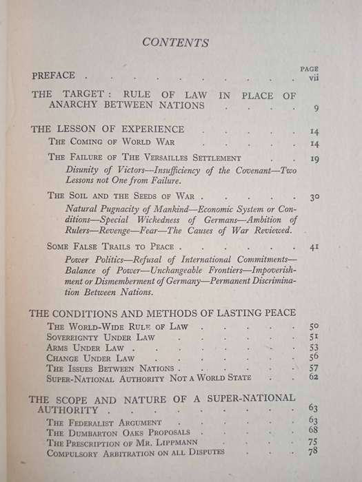 The Price of Peace by Sir William Beveridge