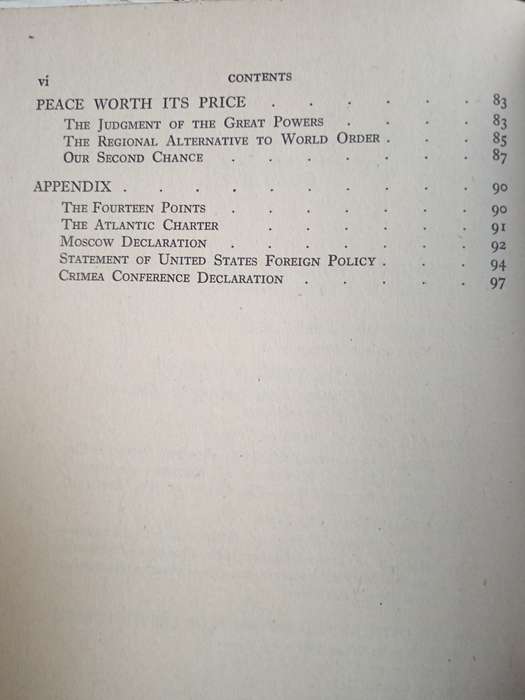 The Price of Peace by Sir William Beveridge