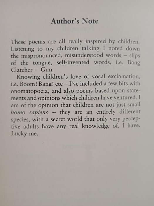 Unspun Socks from a Chicken's Laundry & other Children's Verse by Spike Milligan