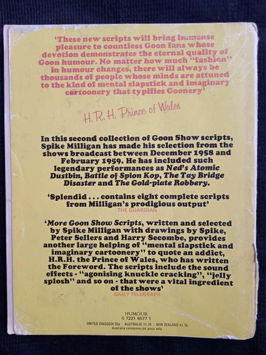 More Goon Show Scripts by Spike Milligan