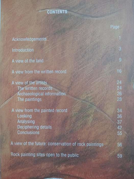 Some views on Rock Paintings in the Cederberg by Janette Deacon