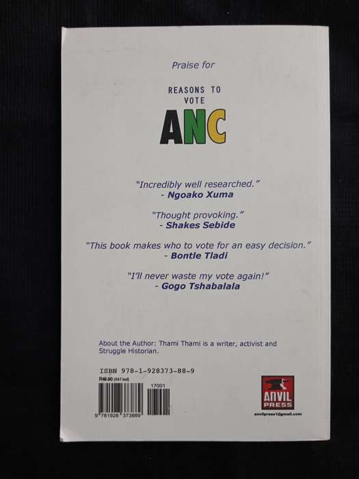 Reasons to Vote ANC by Thami Thami