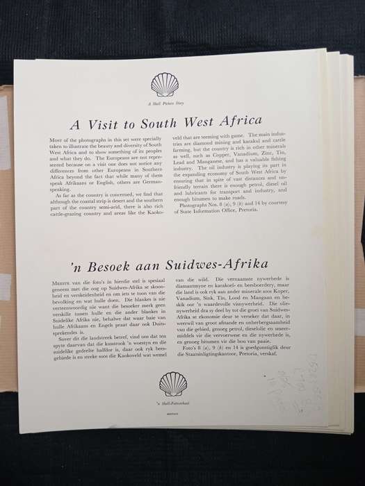 A Visit to South West Africa a Shell Picture Story