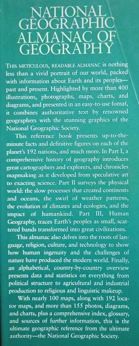 National Geographic Almanac of Geography