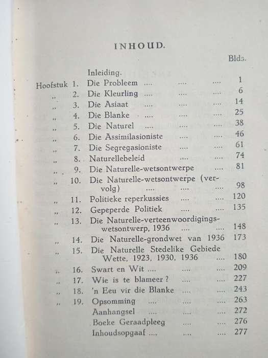 Afrika Se Gevaar Die Kleurlingprobleem by H R Abercrombie