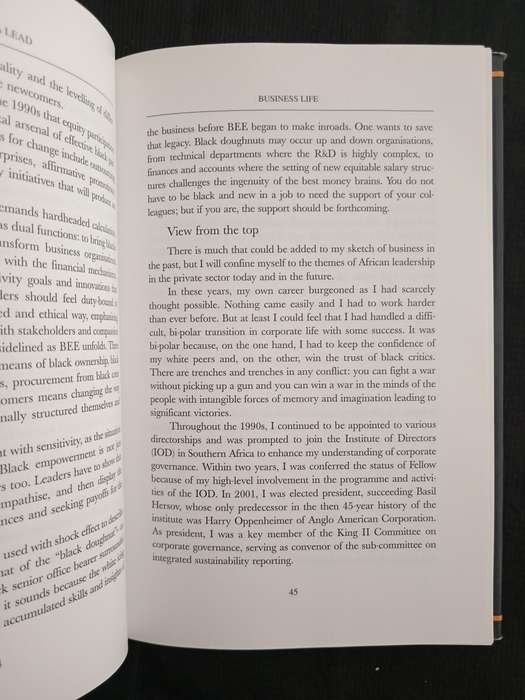 Let Africa Lead by Reuel J Khoza Foreword by Nelson Mandela