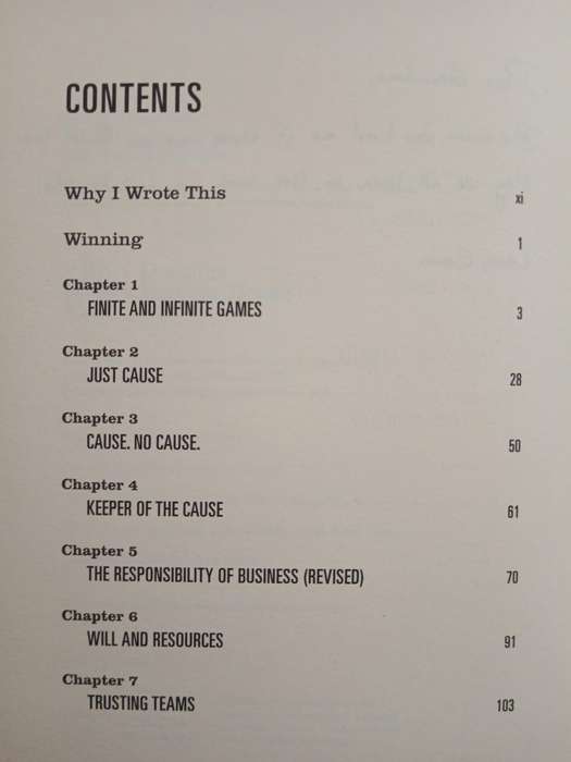The Infinite Game by Simon Sinek