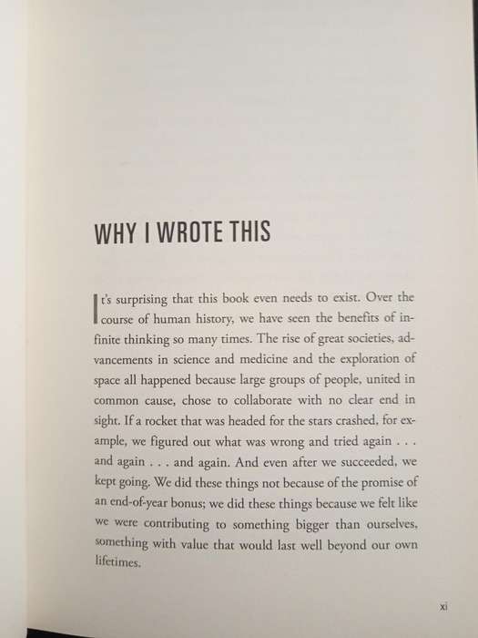 The Infinite Game by Simon Sinek