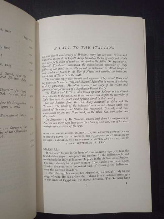 The War Speeches of The RT Hon Winston S Churchill Vol III Compiled by Charles Eade