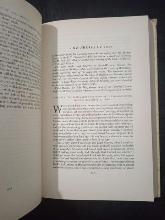 The War Speeches of The RT Hon Winston S Churchill Vol III Compiled by Charles Eade