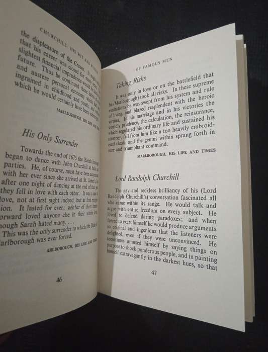 Winston Churchill His Wit and Wisdom with an Introduction by Jack House